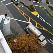 Top View Filling Silo