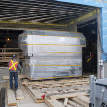 Yukon Correctional Infrastructure — Boiler on Rollers